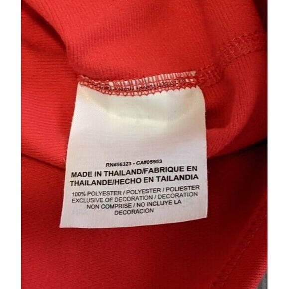 Nike Relay Red Running Pullover Cowl Neck Pullover Sweater Size S Small - Picture 3 of 8